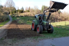 Anlage der Blumenwiese - Foto: Günter Benz