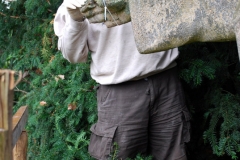 Restaurierung der Christuststatue - Foto: Ilse Mohr