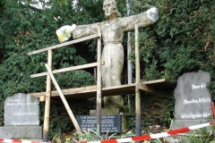Restaurierung der Christuststatue - Foto: Ilse Mohr