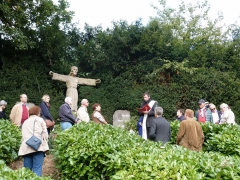 Gedenkfeier zur Einsegnung der Christusstatue im Oktober 1945  04.10.2015, Foto: Bernd Süring