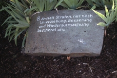 Gebotsstein 8 (1978) - Foto: Robert Metternich