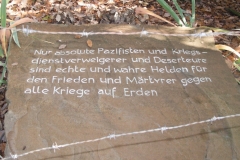 Nur absolute Pazifisten... - Foto: Robert Metternich