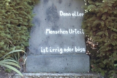 Aller Menschen Urteil... - Foto: Robert Metternich